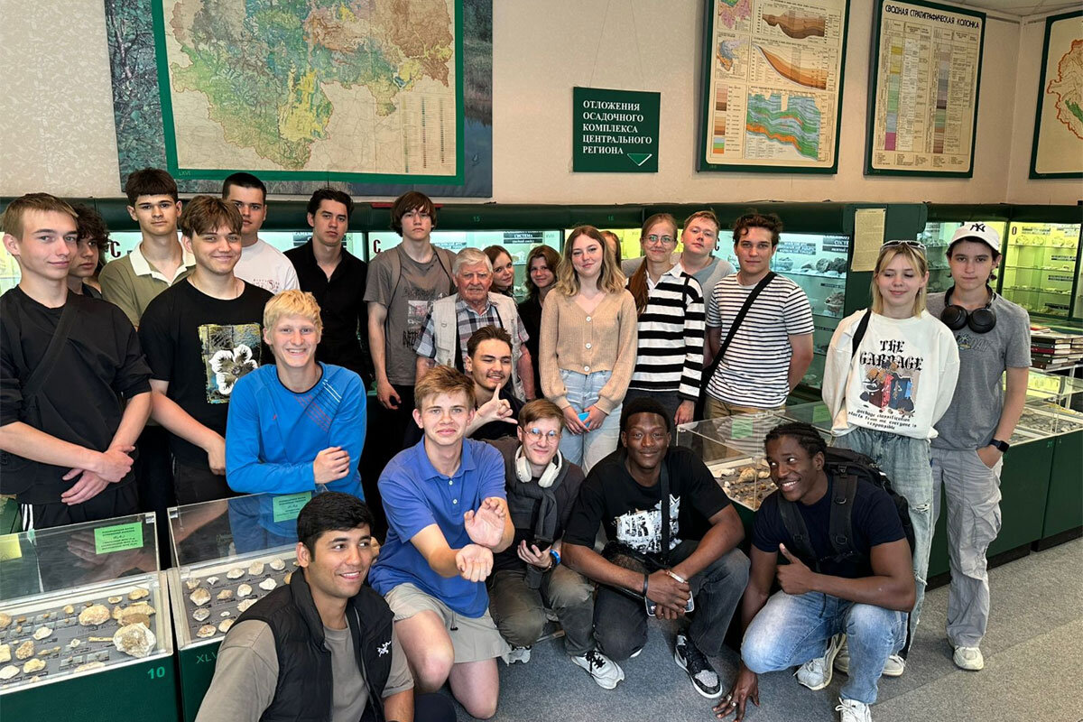 Студенты МГРИ посетили наш музей